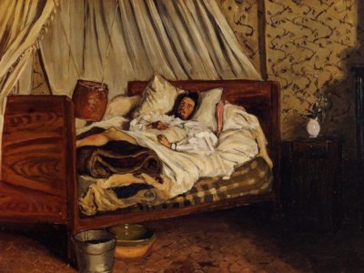 Monet après son accident à l'auberge de Chailly 1865, Frédéric Bazille